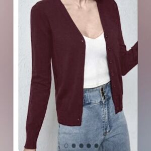 NWT ART CLASS button down top size XL 14/16 burgundy